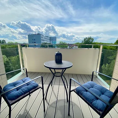 شقة Komfortowy Z Balkonem 'platany'